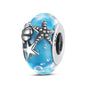 Blue Series 925 Sterling Silver Turtle,Whale & Seahorse Dangle Charm Fits Bracelet Kids Ocean Jewelry Accessories