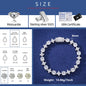 High Quality Iced Out Moissanite Star Tennis Chain Bracelets for Women Men Solid 925 Sterling Silver Fine Unisex Jewelry Gifts