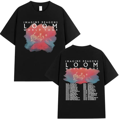 2025 Imagine Dragons Band Loom World Tour T-Shirt