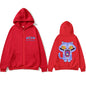 Kpop Demon Hunters Derpy Tiger Zipper Hoodie Men Women Fashion Cartoon Trend Zip Up Hoodies Male Vintage Casual Fleece Jacket
