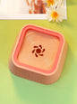 A dog drinking bowl non-wetting mouth large-capacity pet water dispenser anti-knock suspension bowl water dispenser cat feeding