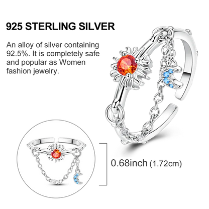 New 925 Sterling Silver Open Ring Hollow Rose Infinite Love Simple Ring Women Wedding Engagement Party Jewelry Gift