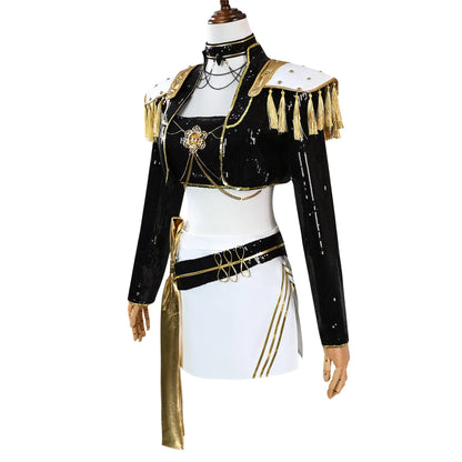 Kids Rumi Cosplay Costume Kpop Demons Children Disguise Halloween Carnival Party Clothing