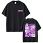 Movie KPop Demon Hunters Rumi Mira Zoey Saja Boys Derpy Tiger Double Sided Print T-shirt