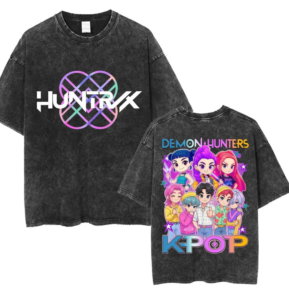 Kpop Anime Demon Hunter Huntrix T Shirt