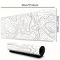 Extra Large Mouse Mat for Professional Gamers - Stitched Border Design, Anti-Slip Rubber Backing, Low Friction Surface Compatibl