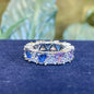 Rings High Quality New Sales Trend Jewelry Original Luxury Brand Shiny Cut Christmas Birthday Party Engagement Gift for Women