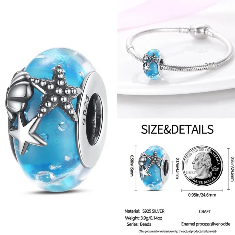 Charms 925 Original Fit 3mm 925 Original Charm Bracelet Women 925 Silver Hot Sale Pendant Beads DIY Jewelry Gift 2024 New