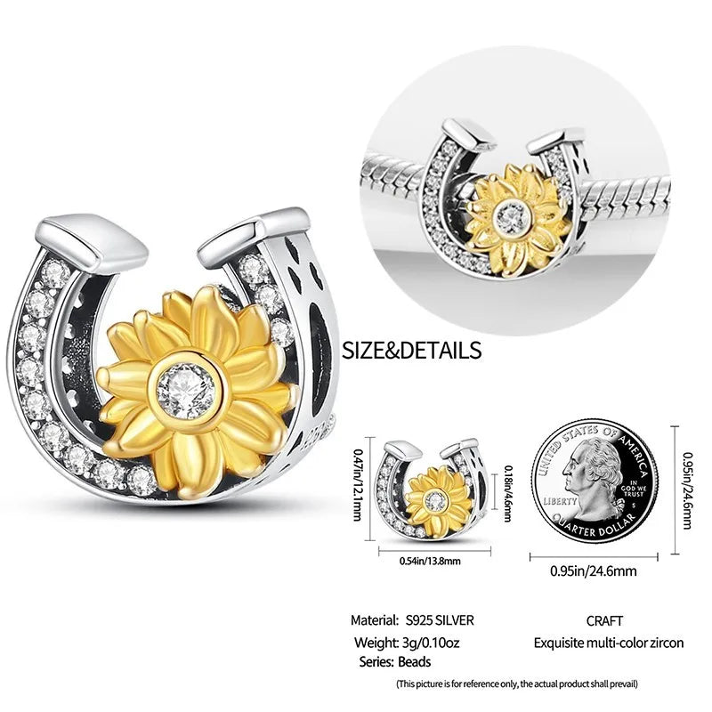 Charms 925 Original Fit 3mm 925 Original Charm Bracelet Women 925 Silver Hot Sale Pendant Beads DIY Jewelry Gift 2024 New