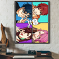 JAPAN Anime D-Dandadan Ken T-Takakura Poster Sticky Wall Art Printing Waterproof Home Living Bed Room Bar Aesthetic Decor