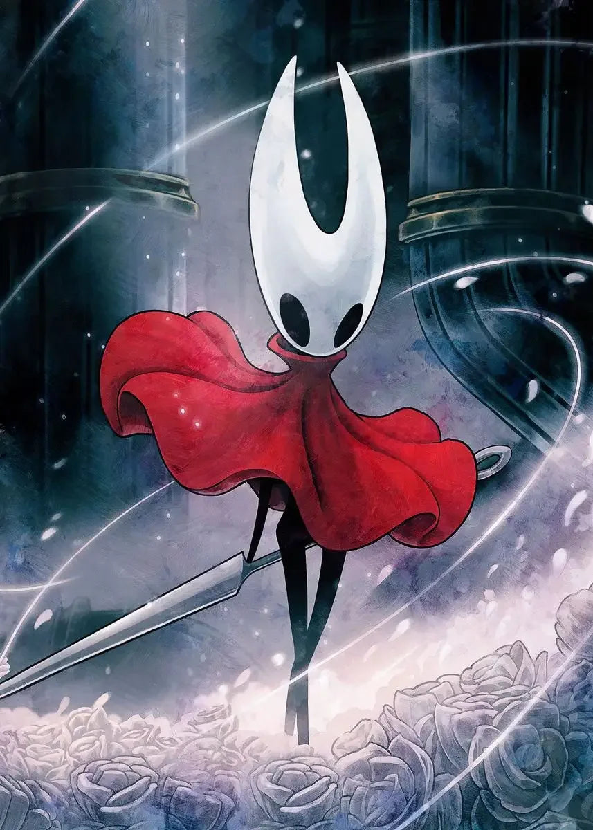 Hollow Knight Anime Videogame Aesthetic Canvas Painting Posters and Prints Wall Art Picture for Bedroom Home Decor