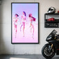1PC Movie KPop Demon Hunters  Poster Sticky Decorative poster print painting wall art modern stylish Coffee House decor