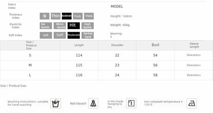 Autumn and Winter V-neck Slim-Fit Sleeveless Sling Fishtail Dress Sweater