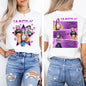 Retro Huntrix Kpop Demon Hunters T Shirt Huntrix Girl Shirt Kpop Group Shirt Mira Rumi Joey Shirt Demon Hunter Merch Tee