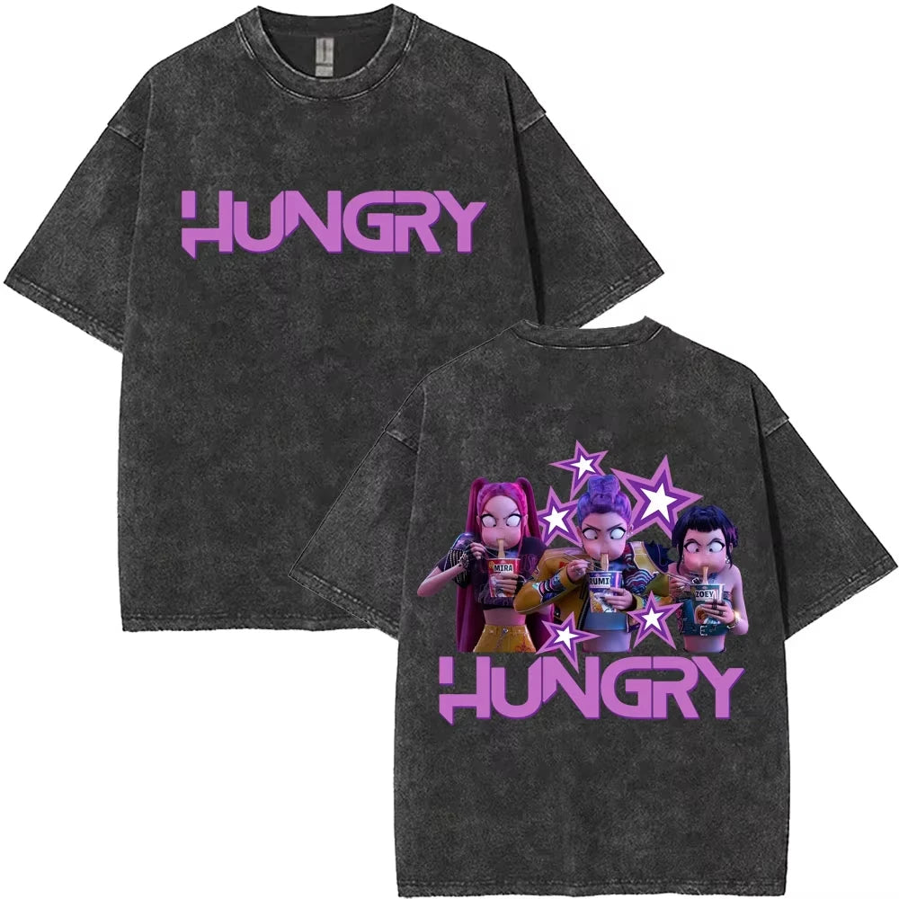 Kpop Demon Hunters Rumi Mira Zoey T-shirts