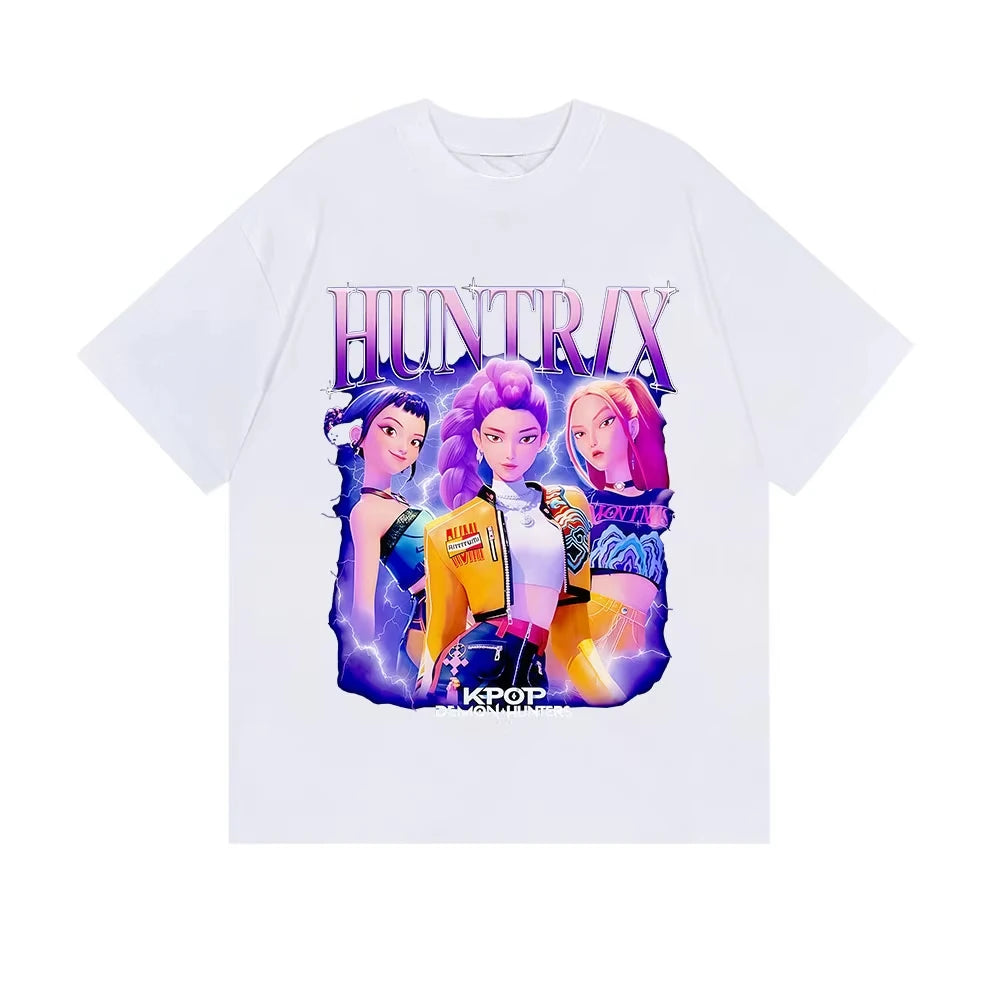 Huntrix Kpop Demon Hunters Movie Graphic T Shirts