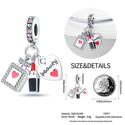 Charms 925 Original Fit 3mm 925 Original Charm Bracelet Women 925 Silver Hot Sale Pendant Beads DIY Jewelry Gift 2024 New