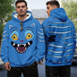 KPop Demon Hunters Hoodie For Men Halloween the Tiger Outfit Cosplay Pullover Hoodie