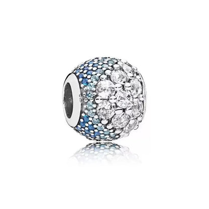 New 925 Silver Eye Palm Skull Wings Sun Pendants Charms Beads Fit Original Bracelet Accessories DIY Jewelry For Women