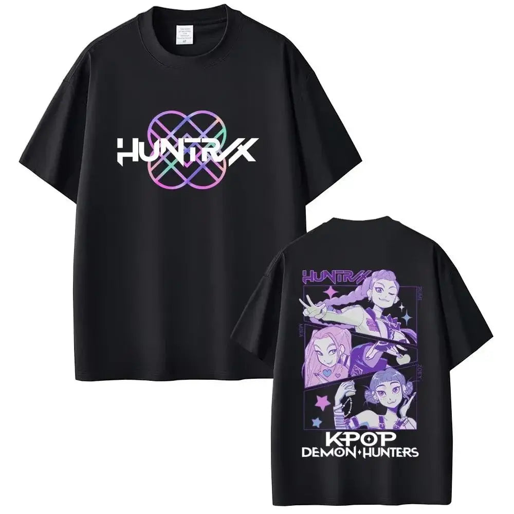 KPop Demon Hunters T-shirts Saja Boys Tshirt rt