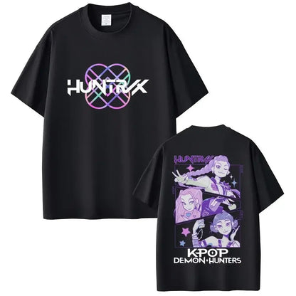 KPop Demon Hunters T-shirts Saja Boys Tshirt rt