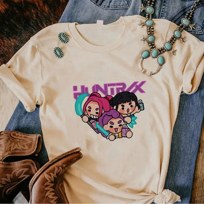 Huntrix Kpop Demon Hunters Two-sided T-Shirt