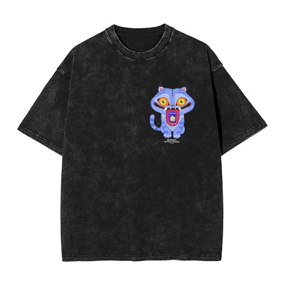 Kpop Demon Huntrix Tiger Derpy The Tiger and Bird T-Shirt
