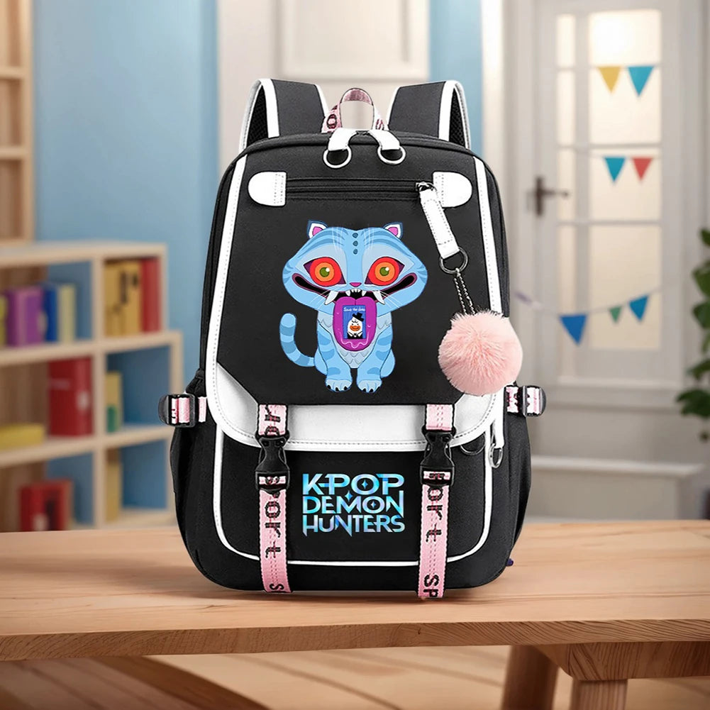 School Backpack for Students KPop Demon Hunters