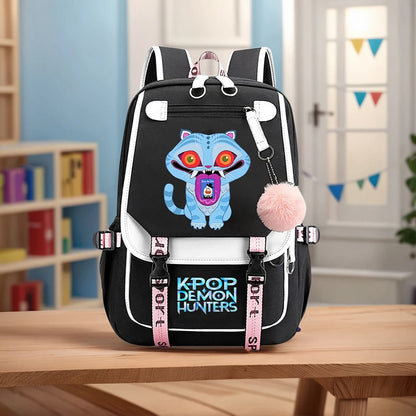 School Backpack for Students KPop Demon Hunters