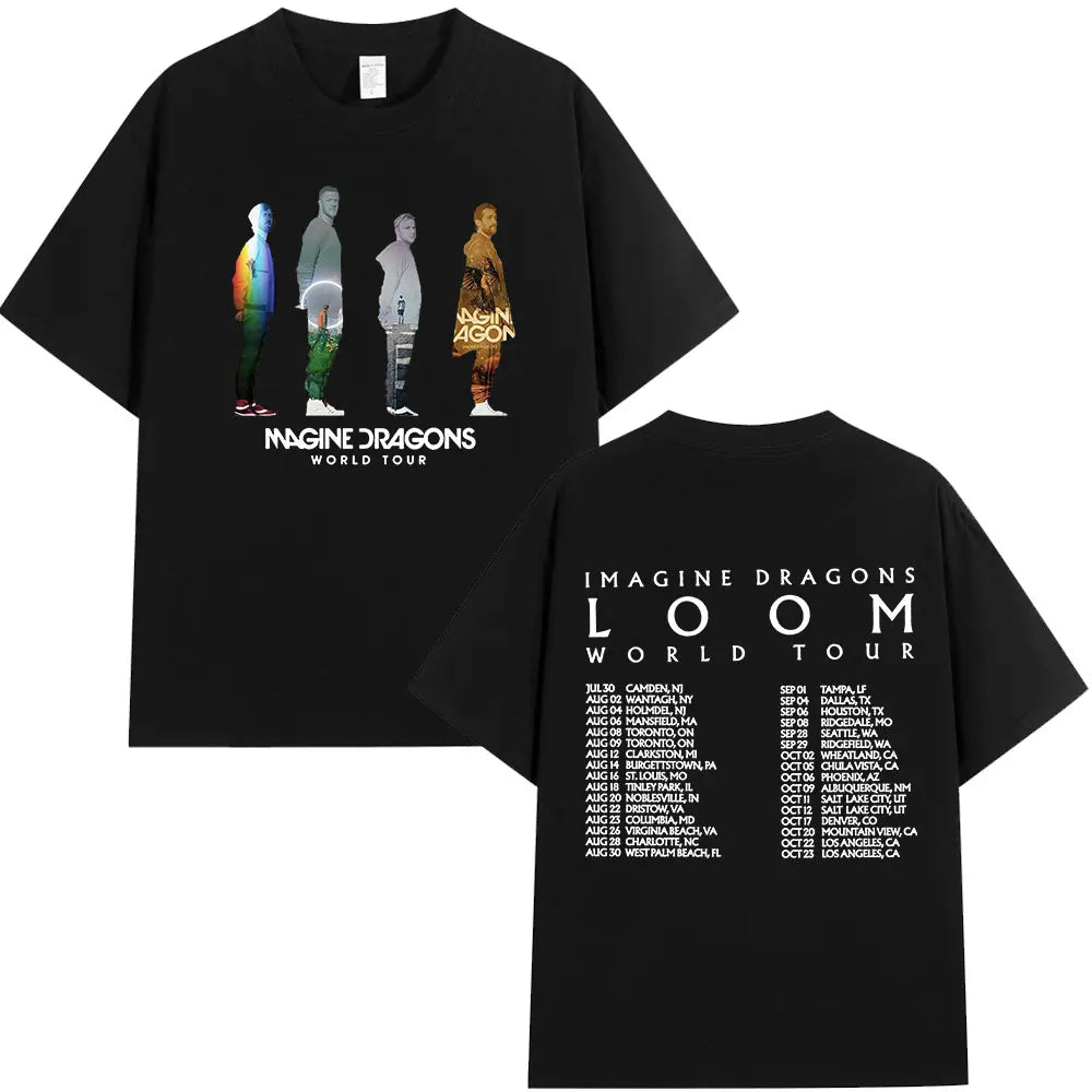 2025 Imagine Dragons Band Loom World Tour T-Shirt