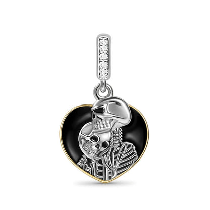 New 925 Silver Eye Palm Skull Wings Sun Pendants Charms Beads Fit Original Bracelet Accessories DIY Jewelry For Women