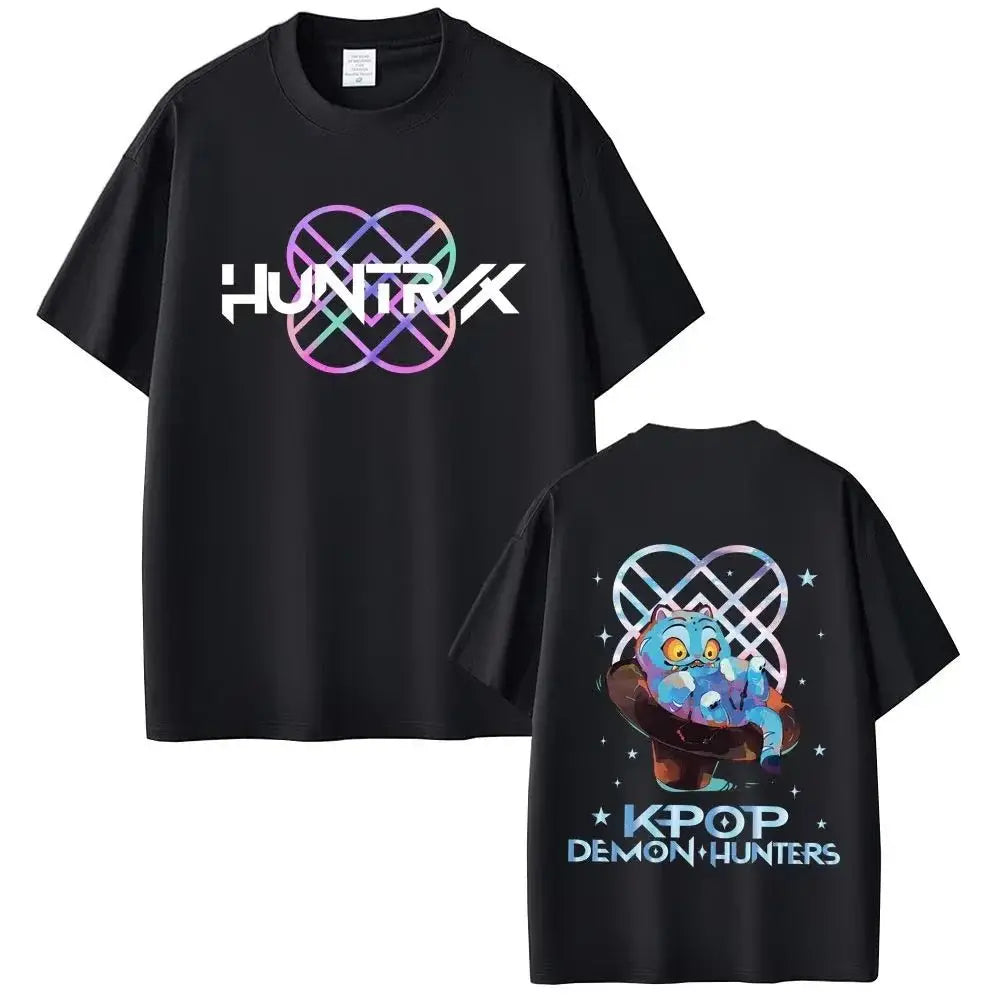 KPop Demon Hunters T-shirts Saja Boys Tshirt rt