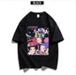 Cartoon Anime Film Kpop Demon Hunters Print T-shirt for Men Women Adult Clothes Summer Cotton Outdoor Wear Hip Hop Fashion Tops