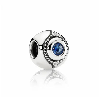 New 925 Silver Eye Palm Skull Wings Sun Pendants Charms Beads Fit Original Bracelet Accessories DIY Jewelry For Women