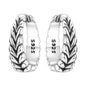 CYMYSS 2025 New 925 Sterling Silver Classic Hollow-out Versatile Hoop Earrings for Women Fine Jewelry Ideal Birthday Party Gifts