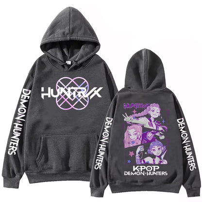 Anime K-Pop Demon Hunters Harajuku Pullover Sweatshirt