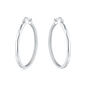 CYMYSS 2025 New 925 Sterling Silver Classic Hollow-out Versatile Hoop Earrings for Women Fine Jewelry Ideal Birthday Party Gifts