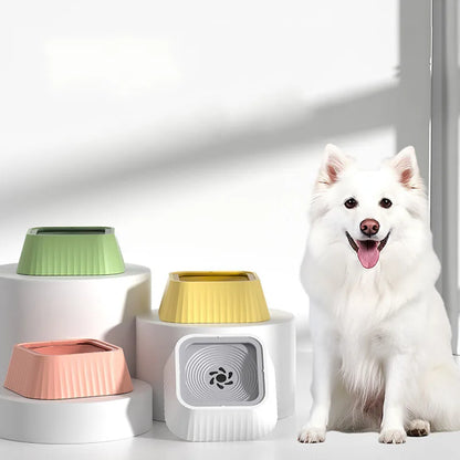 Hot-selling pet filter bowl without wet mouth pet bowl floating prevent overturning puppy cat drinking water device