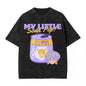 Oversized Washed T-Shirt My Little Soda Pop Saja Boys KPop Demon Hunters
