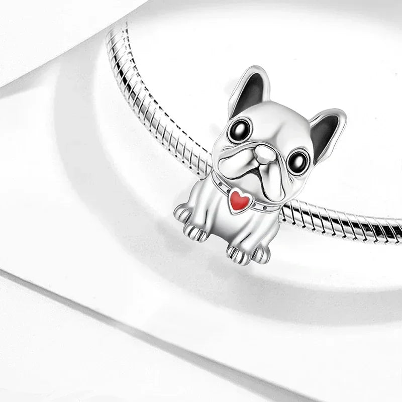 925 Sterling Silver Panda  Butterfly Kapibala Octopus Charms Beads Fit Original Pan Bracelet Bangle High Quality DIY Jewelry
