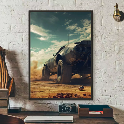 Mad Max HD Art Poster Sticky Wall Waterproof Decor for Home Living Room Bedroom Bar Aesthetic