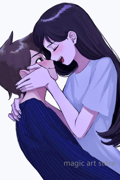 Horror Anime Style Video Game Omori Main Character Game Scene Art Poster Canvas Painting Wall Print Picture Room Home Bar Decor