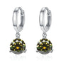 2ct Moissanite Diamond Earrings 100% S925 Sterling Sliver Orginal Drop Earring Wedding Bride Jewelry with Certificate for Women
