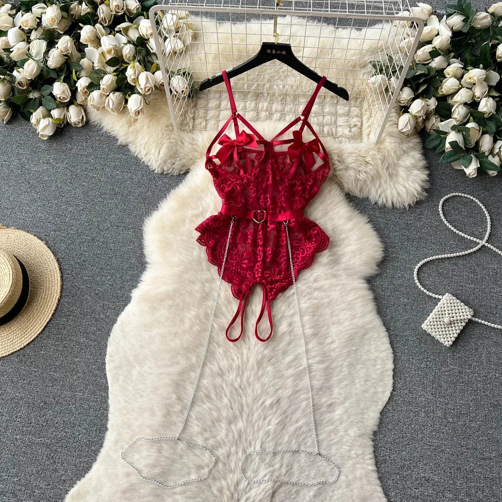 Women's Sexy Bodysuit Lingerie Nightwear