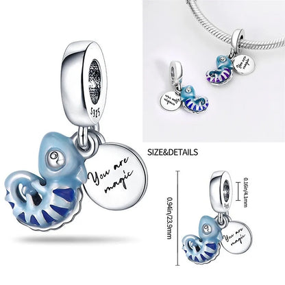 Charms 925 Original Fit 3mm 925 Original Charm Bracelet Women 925 Silver Hot Sale Pendant Beads DIY Jewelry Gift 2024 New