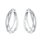 CYMYSS 2025 New 925 Sterling Silver Classic Hollow-out Versatile Hoop Earrings for Women Fine Jewelry Ideal Birthday Party Gifts