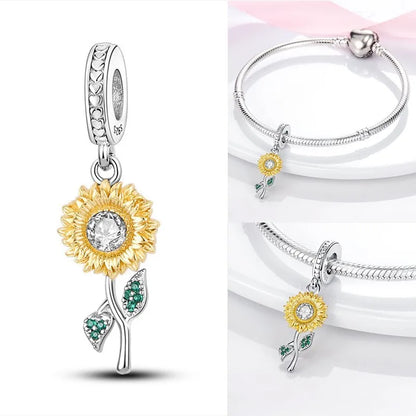 Charms 925 Original Fit 3mm 925 Original Charm Bracelet Women 925 Silver Hot Sale Pendant Beads DIY Jewelry Gift 2024 New