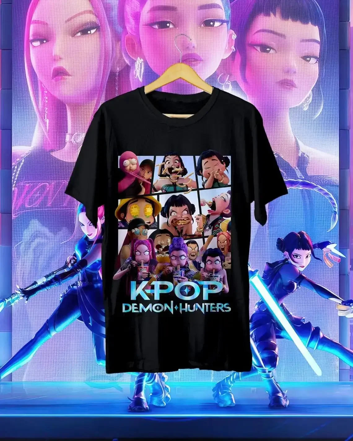 Kpop Demon Hunter Saja Boys Men T-shirt