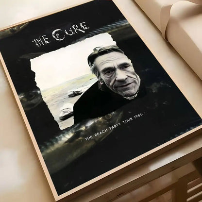 The C-Cure R-Robert Smith Poster High-definition art sticker Self adhesive waterproof home decoration