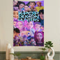 Huntrix KPop Demon Hunters Tapestry Wall Decor, 40''x60''